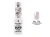 Lakier hybrydowy Victoria Vynn Pure Creamy Hybrid 176 Nostalgic Beige 8 ml, butelka i wzornik koloru na tipsie