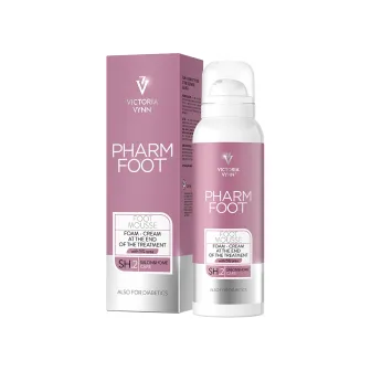 FOOT MOUSSE pianka-krem kończąca zabieg pedicure 5% mocznika, 105 ml