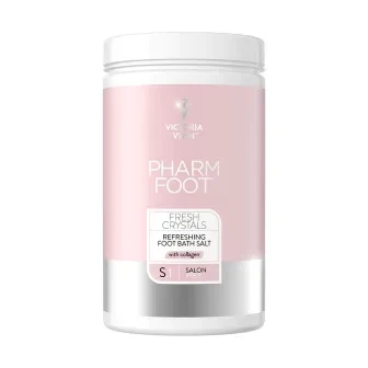 PharmFoot Fresh Crystals 1250 g - sól do kąpieli stóp odświeżająca i zmiękczająca
