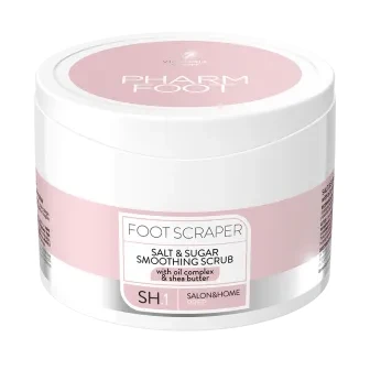 Foot Scraper 200 g - peeling solno-cukrowy do stóp Victoria Vynn Pharm Foot