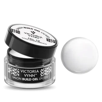 Żel budujący Victoria Vynn Build Gel Cold White French No. 12 15ml - śnieżnobiała baza do frencha i baby boomer