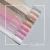 Swatch pudrowego liliowego lakieru hybrydowego Claresa Celebration 2 o kremowym, litym wykończeniu.