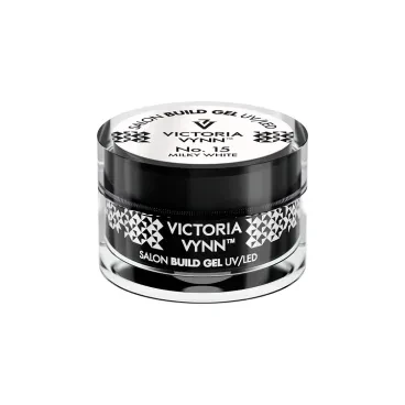 Victoria Vynn Build Gel Milky White No. 15 - zel budujacy 15ml mlecznobialy 80% krycia