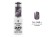 Lakier hybrydowy Victoria Vynn Pure Vegan Creamy Hybrid 245 Crystal Stone 8 ml, butelka i wzornik koloru na tipsie