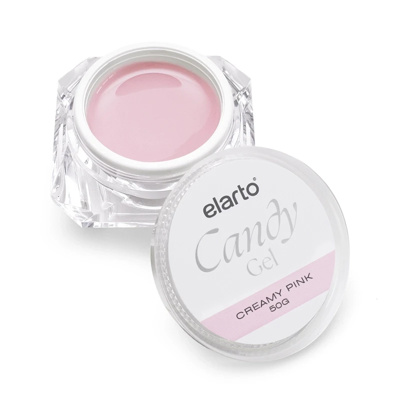 Elarto Żel budujący kremowo-różowy Candy Creamy Pink 50g
