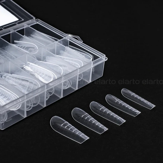 elarto-formy-gorne-dual-forms-modern-almond-clear-do-przedluzania-paznokci-120-szt.webp