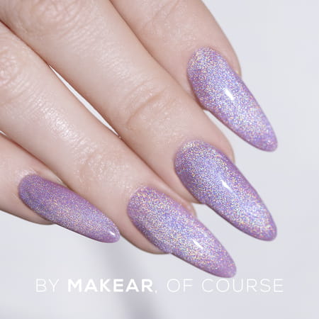 Makear HC02 Holo Cat Eye - holograficzna poświata rozszczepia światło na tęczę, 8 ml