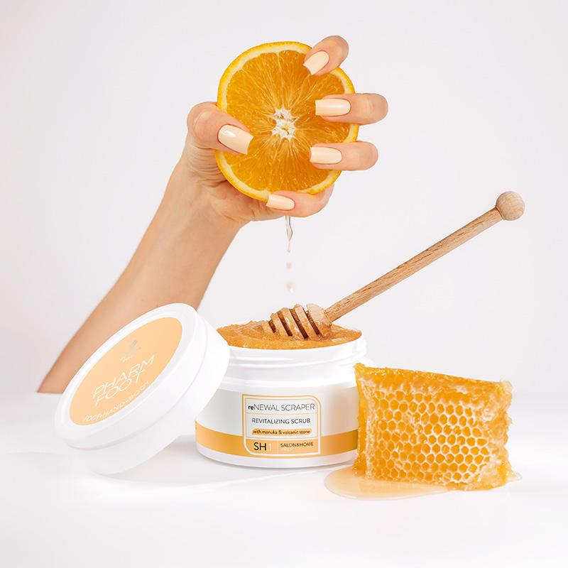 reNEWAL SCRAPER rewitalizujący peeling z miodem manu - zdjęcie 3