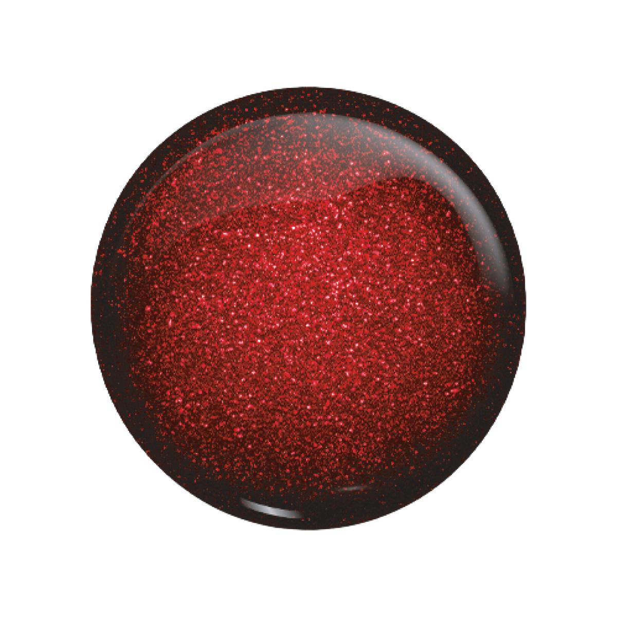 Manicure w odcieniu Cat Eye 429 Cherry Lady - magnetyczna wiśniowa smuga na płytce