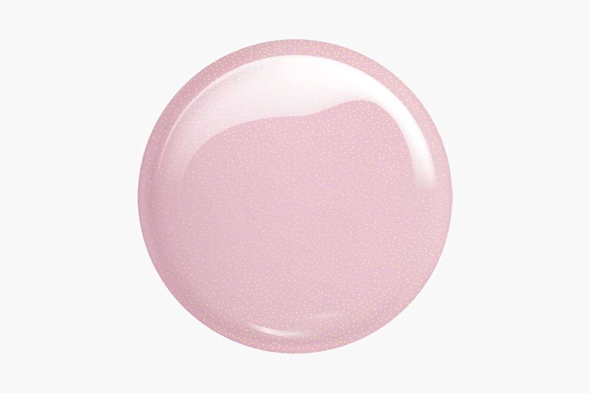 Swatch Mega Base Blink Pink - jasny rozowy z drobinkami na paznokciu, wersja 15 ml