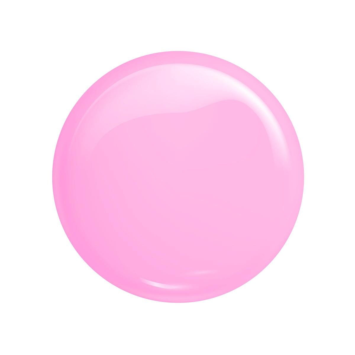 INSTA GEL 03 Barbie Vibe - swatch żelu budującego Victoria Vynn w odcieniu energetyczny róż, krycie 80%