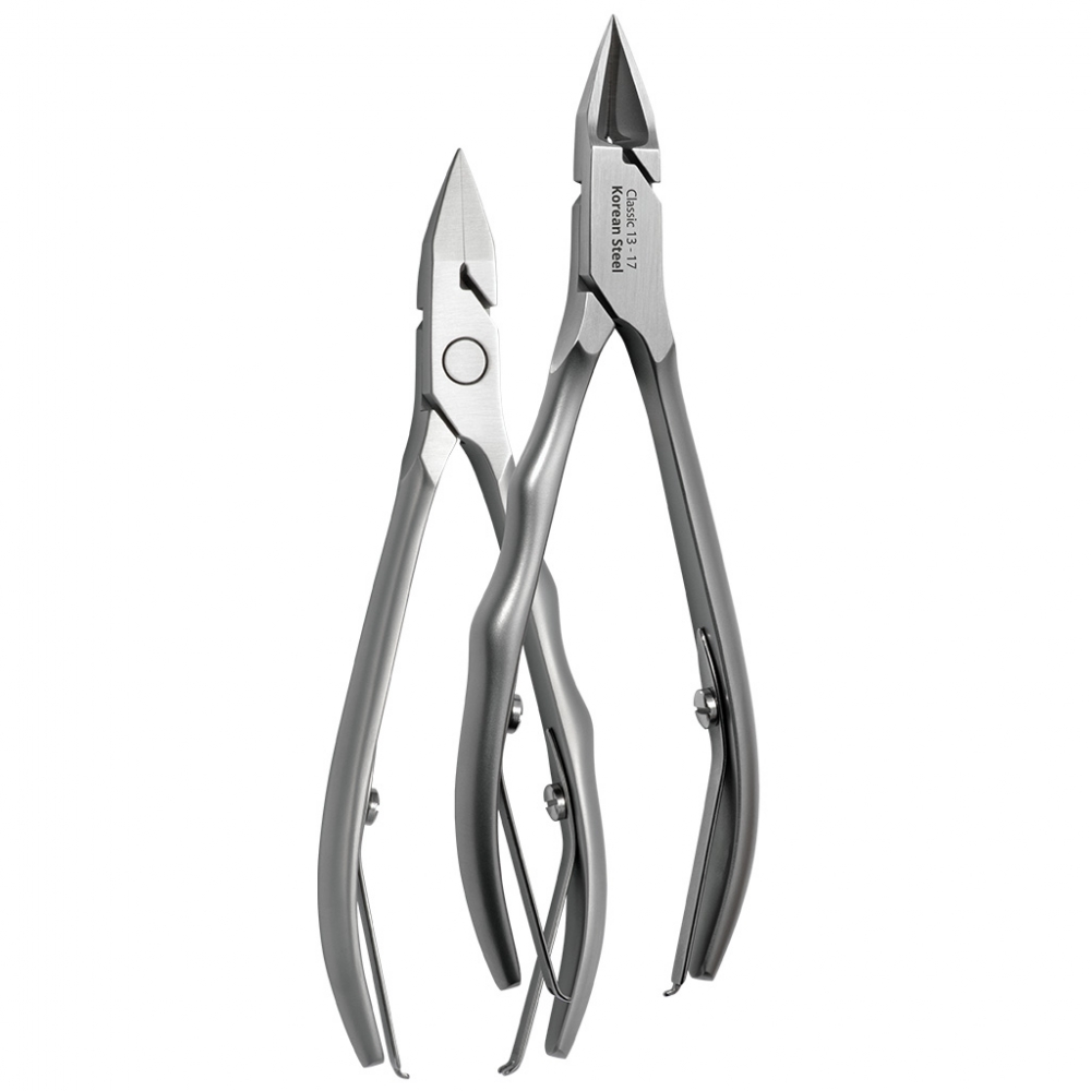 Nail4u Classic cęgi do wrastających paznokci 13cm ostrze 17mm koreańska stal INOX