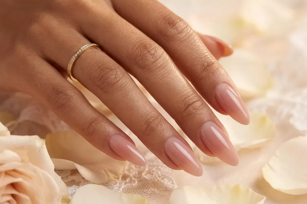 Lakier hybrydowy Victoria Vynn 465 Rose Whisper — stonowany ślubny manicure SochaNails