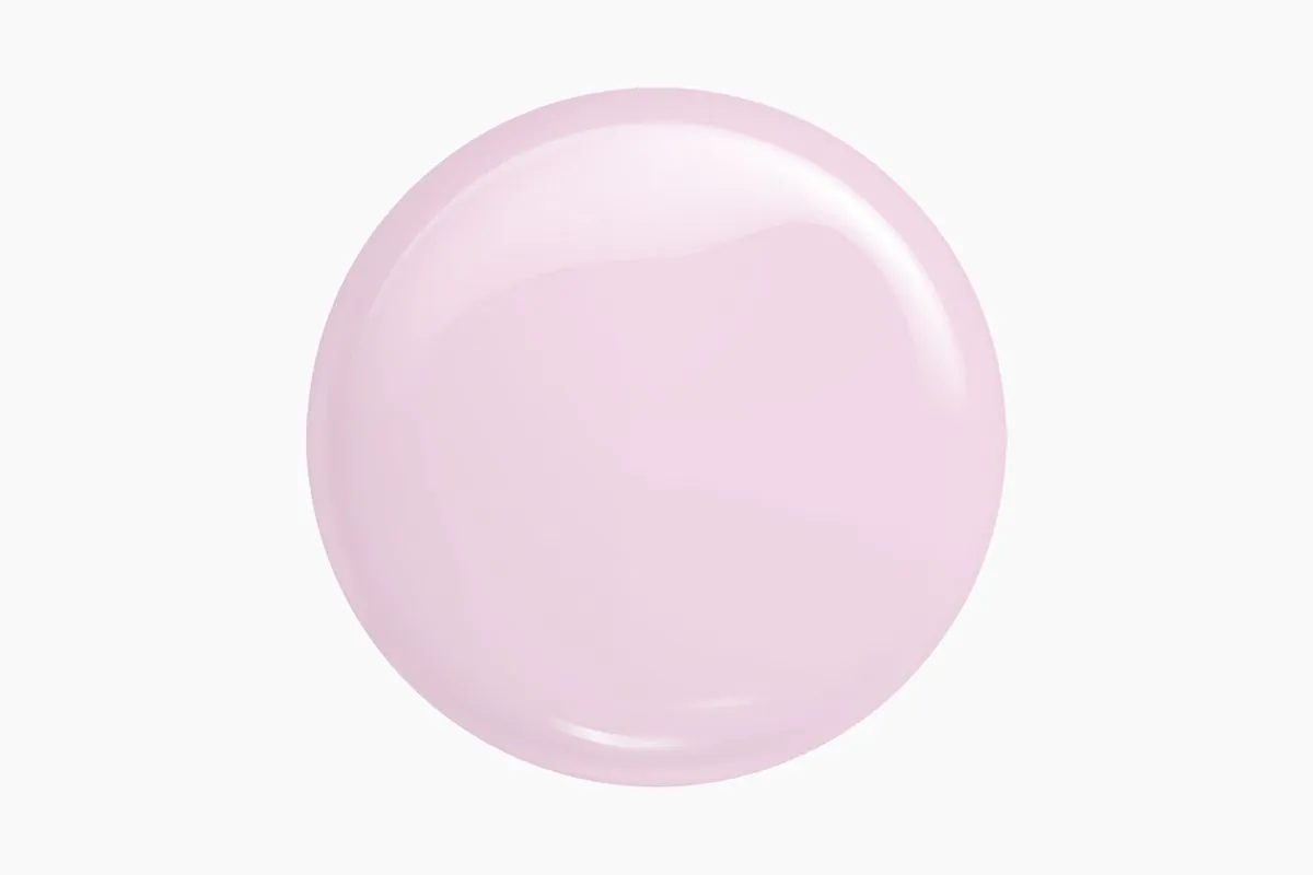 Victoria Vynn Bottle Gel One Phase Candy Pink 15ml - swatch jasnoróżowego żelu budującego, próbka koloru