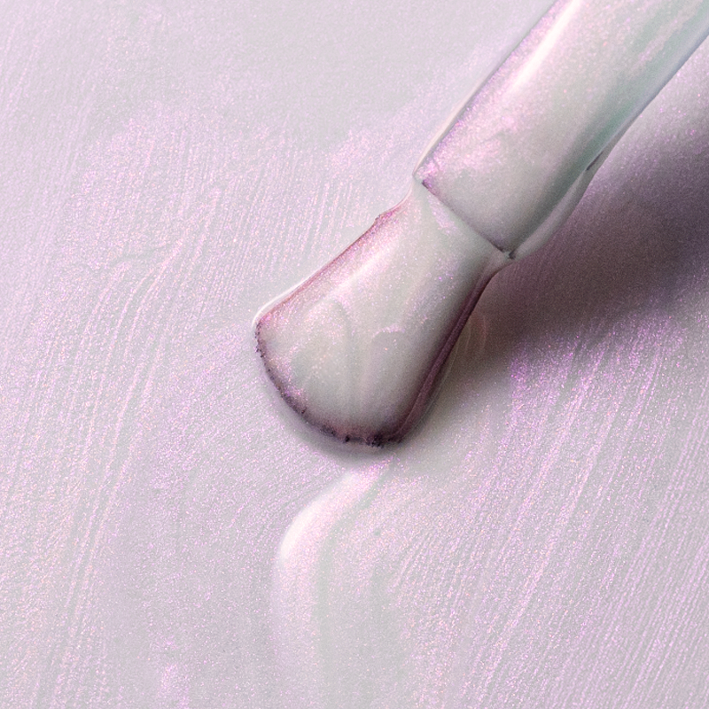 Lacogel Pink Pearlfection nr 965 - zblizenie na perlowy efekt opalizacji
