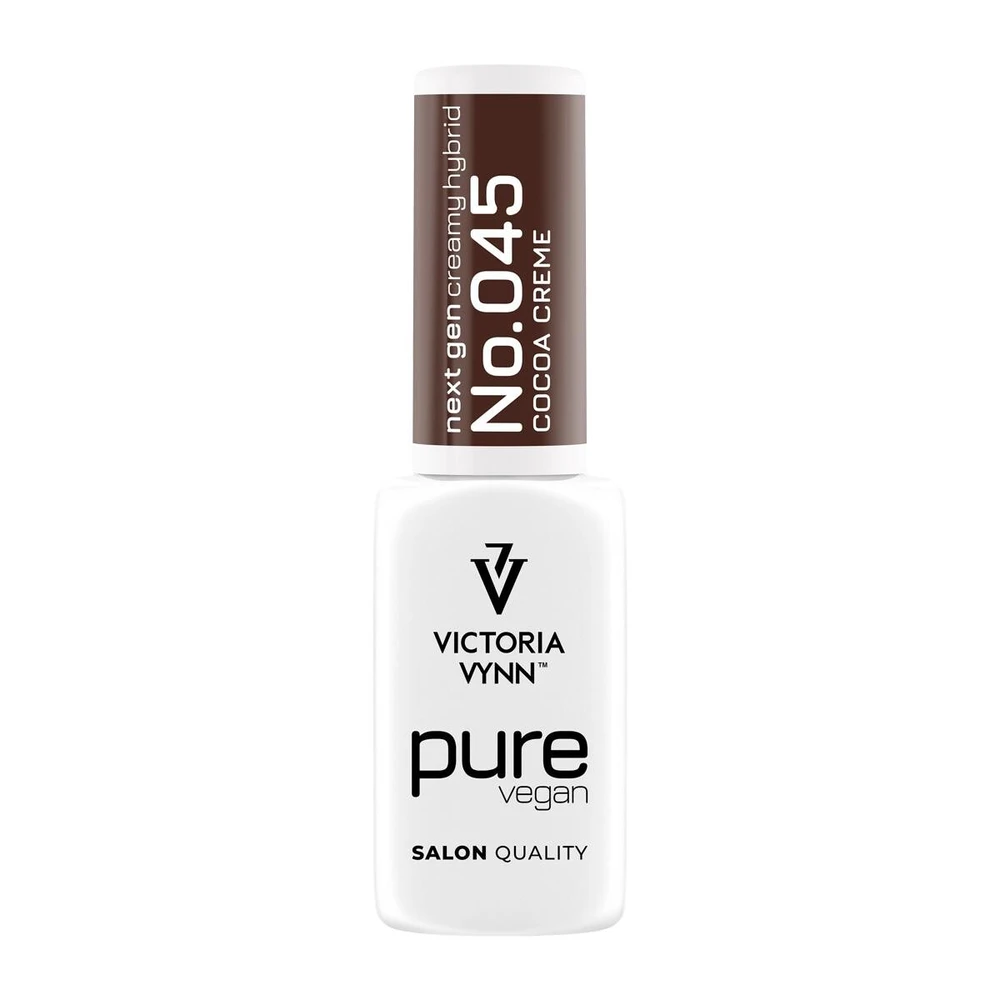 Victoria Vynn Pure Creamy Hybrid 045 Cocoa Creme 8 ml - kremowy czekoladowy brąz