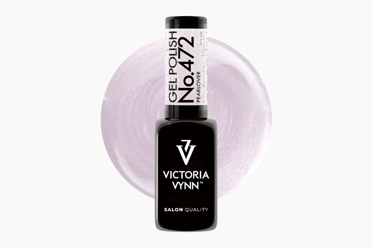Victoria Vynn GEL POLISH 472 Pearlover jasnoróżowy perłowy lakier hybrydowy - zestaw Magia di Perla