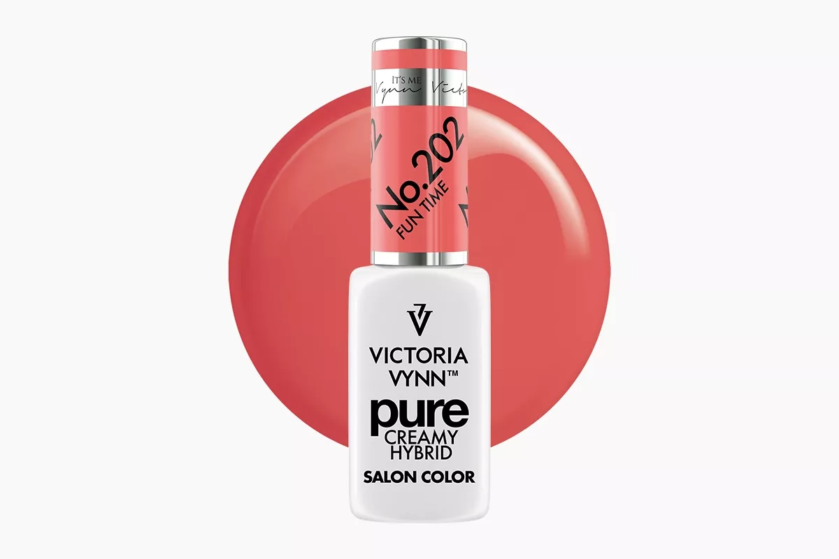 Lakier hybrydowy Victoria Vynn Pure Creamy Hybrid 202 Fun Time