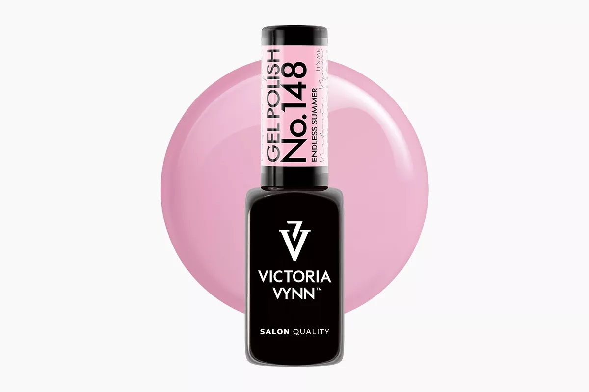 Lakier hybrydowy Victoria Vynn 148 Endless Summer 8 ml - butelka ocieplonego letniego rozu