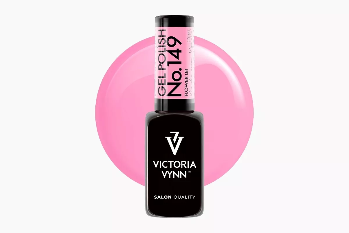 Lakier hybrydowy Victoria Vynn 149 Flower Lei 8 ml - butelka kwiatowego wiosennego rozu