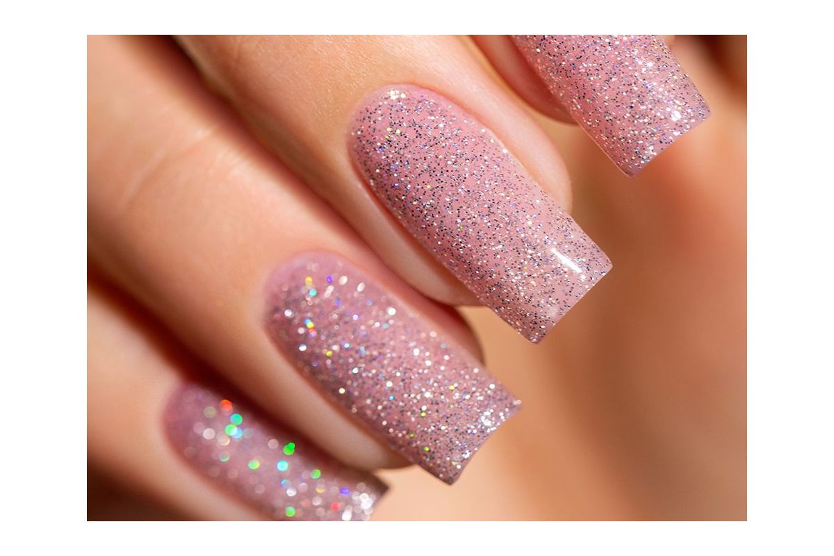 Lakier hybrydowy Victoria Vynn Gel Polish 383 Pink Prosecco 8 ml - różowa butelka z brokatem