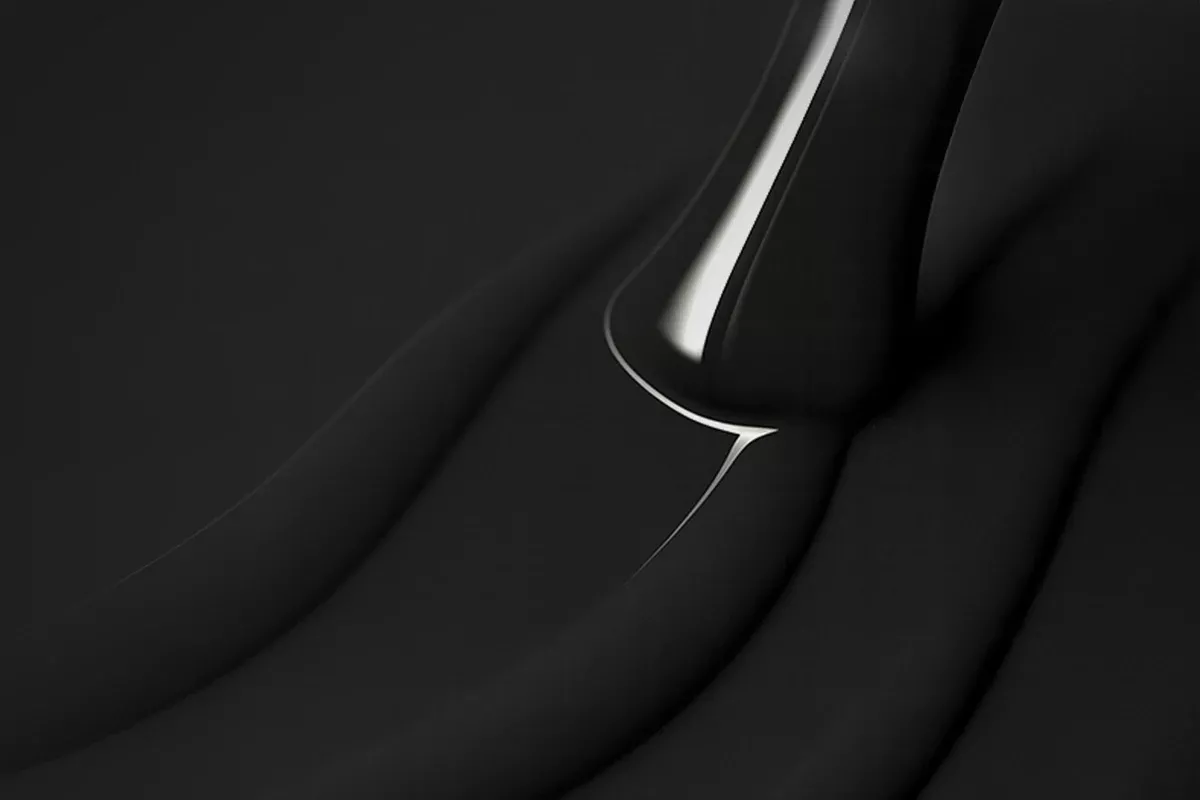 Lakier hybrydowy Victoria Vynn Dark Couture 432 - luksusowy ciemny minimalizm na paznokciach