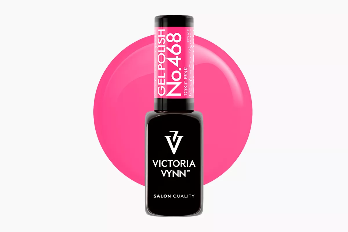 Lakier hybrydowy Victoria Vynn Gel Polish No. 468 Toxic P!nk 8 ml