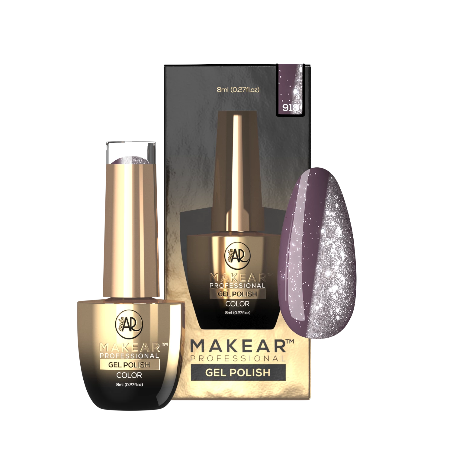Makear 918 Cuba Libre lakier hybrydowy 8 ml (3)