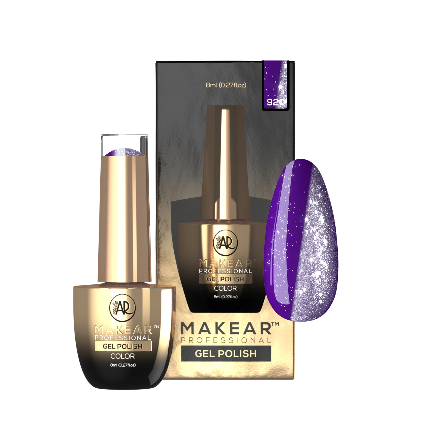 Makear 920 Witch Heart lakier hybrydowy 8 ml (1)
