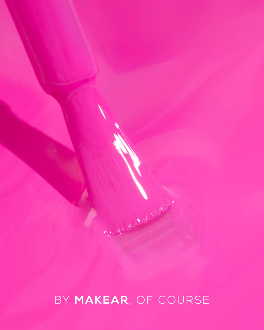 Makear N37 cukierkowy róż - manicure w nasyconym neonie