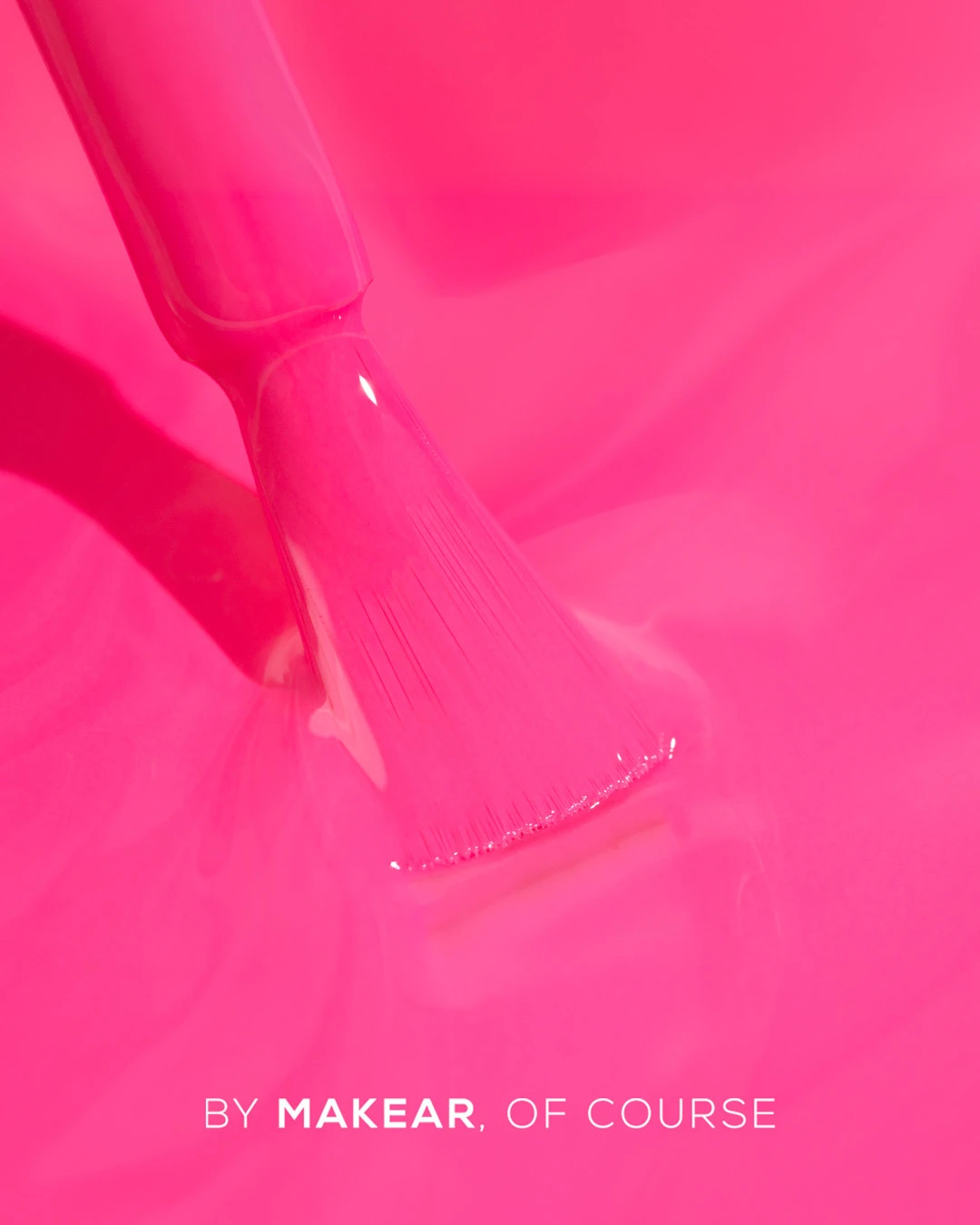 Makear N38 pastelowy róż - manicure w łagodnym neonie