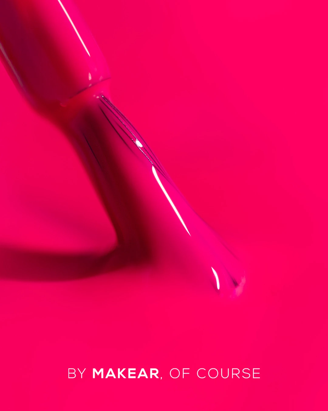 Makear N03 neon - neonowy róż z magentą na paznokciach, zdjęcie 2, 8 ml