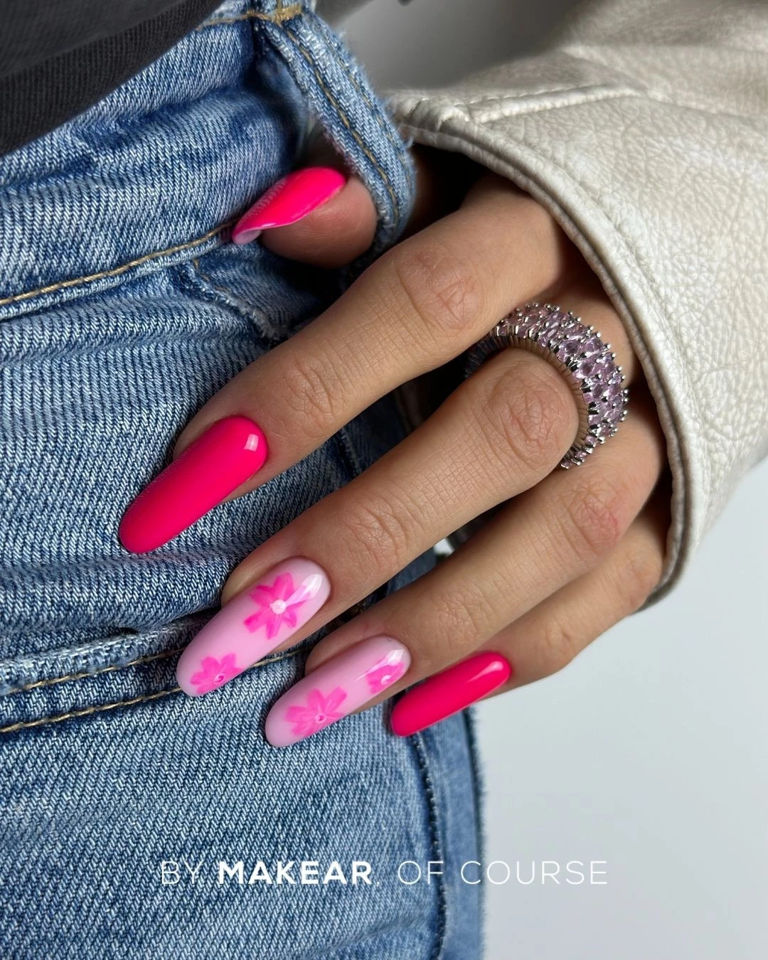 Makear N03 neon - nasycony różowo-magentowy odcień, zdjęcie 5, 8 ml