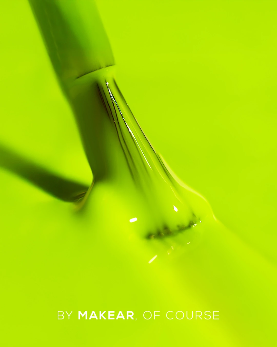 Makear lakier hybrydowy N02 neonowa limonka (chartreuse) - zdjęcie 2, neon 8 ml