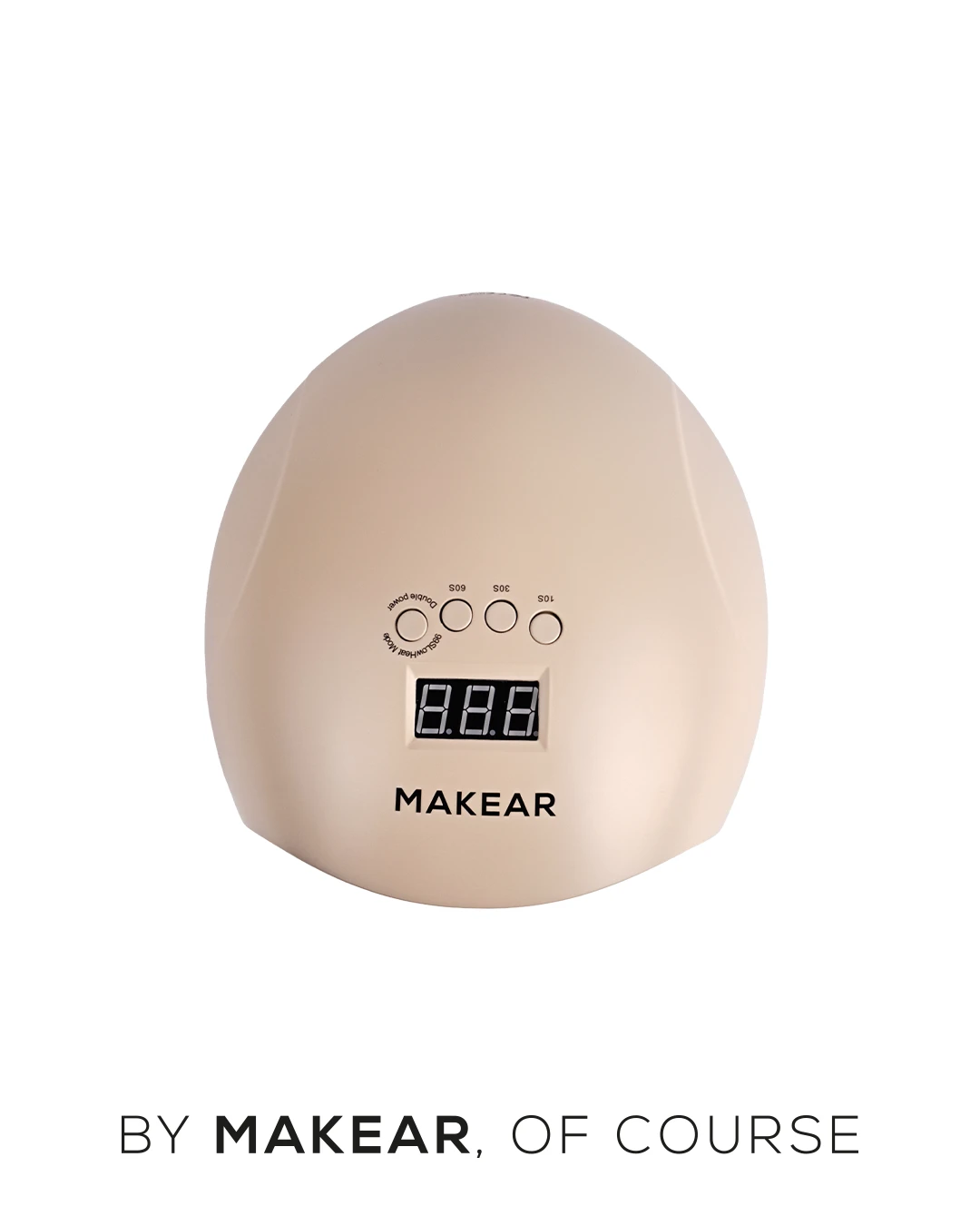 Lampa LED/UV MAKEAR SALON STANDARD 48W/65W – widok z przodu, panel z wyświetlaczem