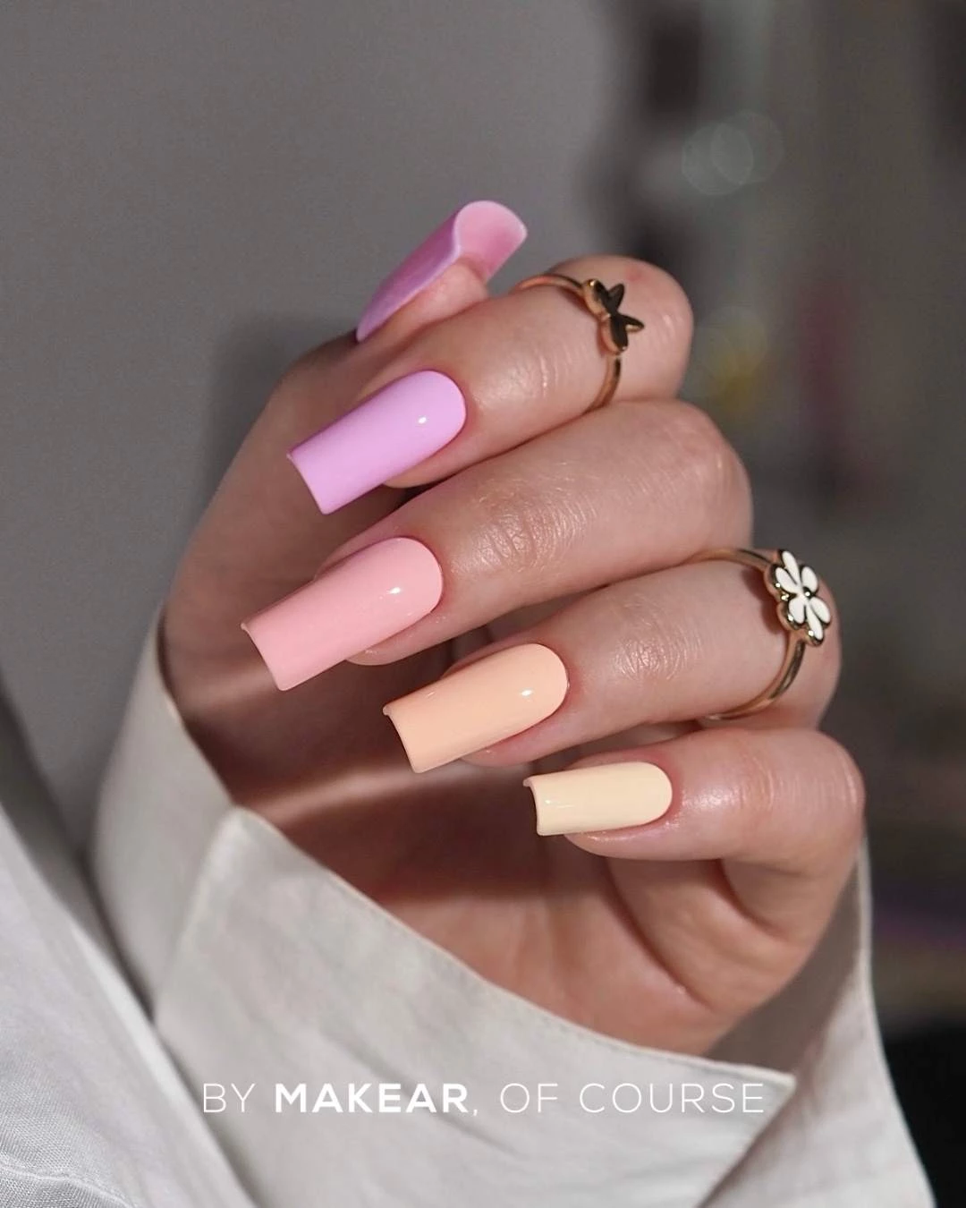 Makear lakier hybrydowy nr 635 Morela morelowy pastel - zdjęcie 3