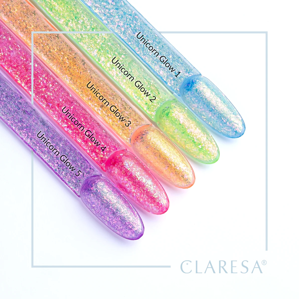 Claresa Lakier hybrydowy Unicorn Glow 5, 5 g