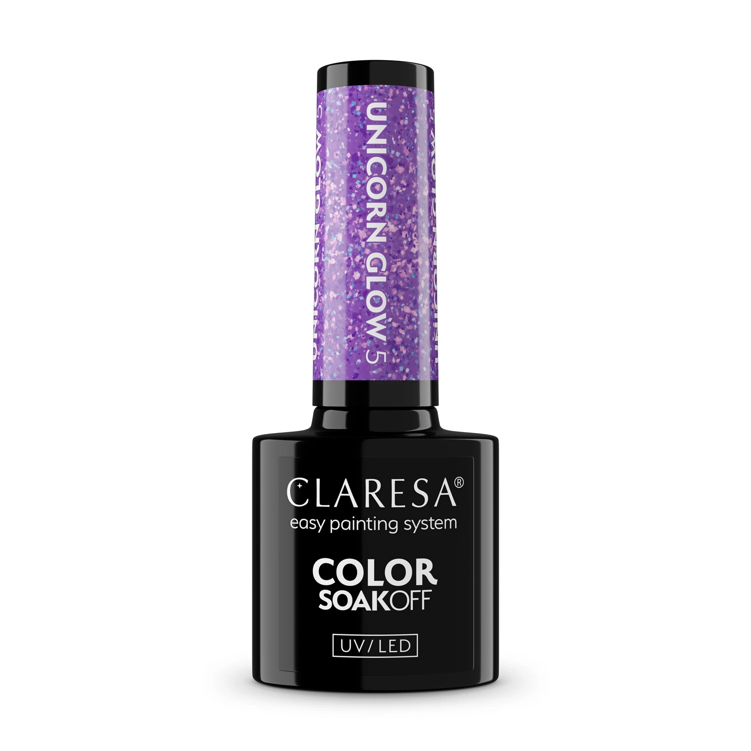 Claresa Lakier hybrydowy Unicorn Glow 5, 5 g