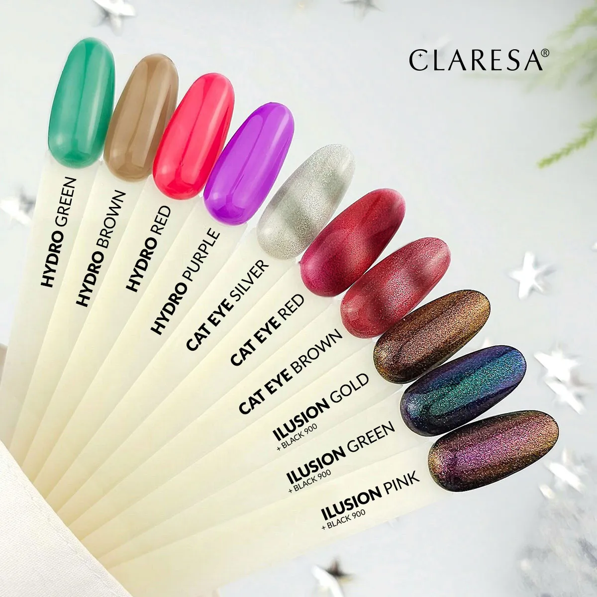 Claresa Lakier hybrydowy Hydro Red, 5 g