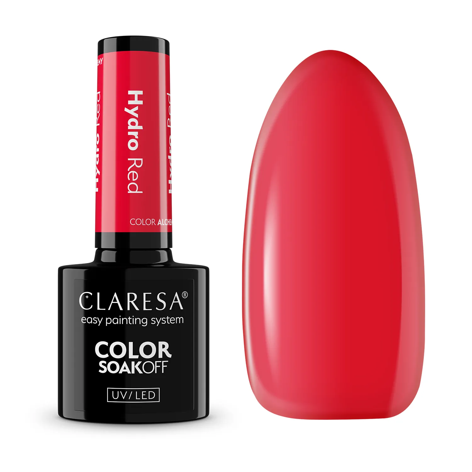 Claresa Lakier hybrydowy Hydro Red, 5 g