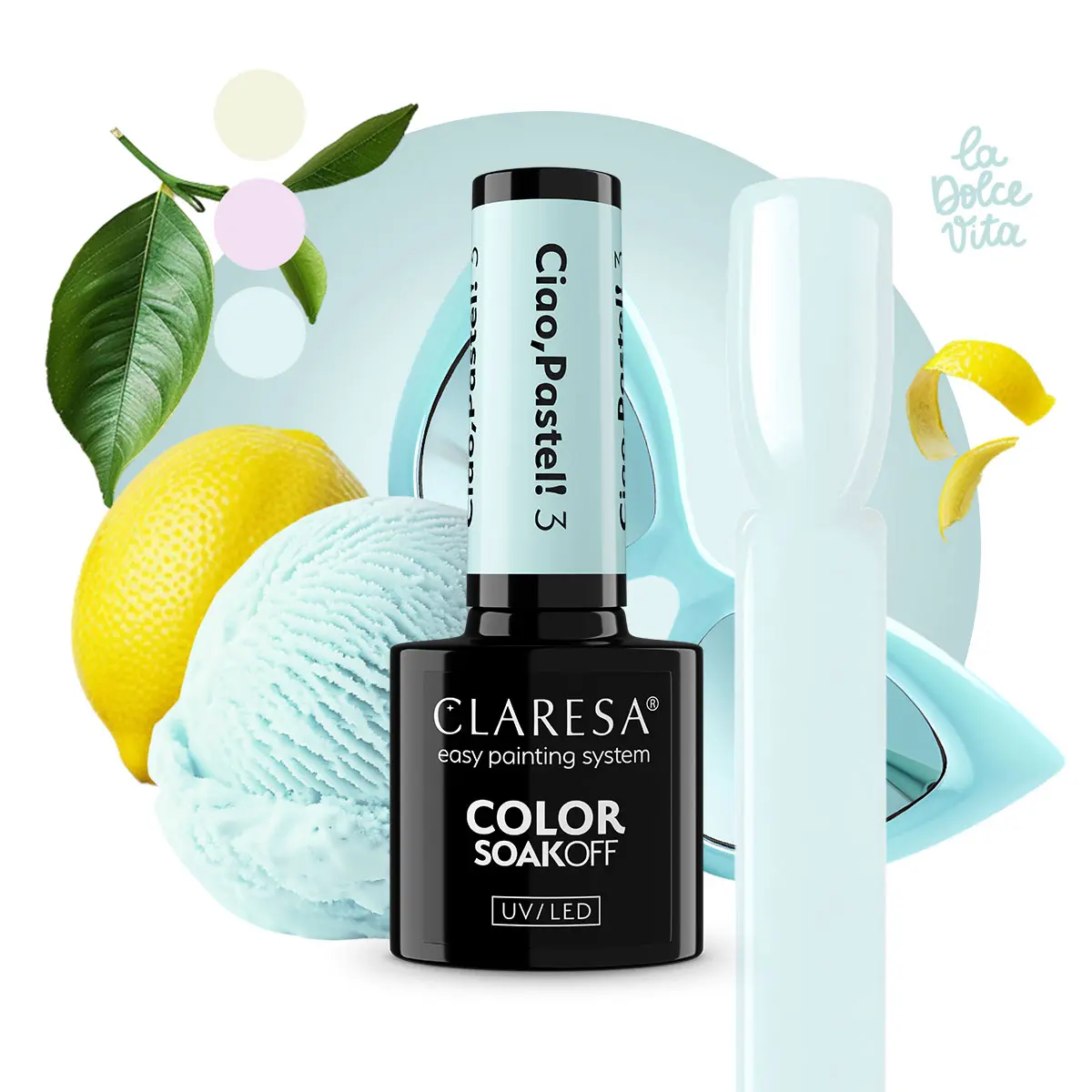 Claresa Ciao Pastel! 3 – miętowy odcień w stylizacji w stylu dolce vita