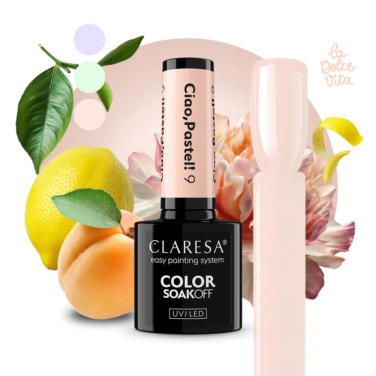 Claresa Ciao Pastel! 9 – brzoskwiniowy odcień w stylizacji w stylu dolce vita
