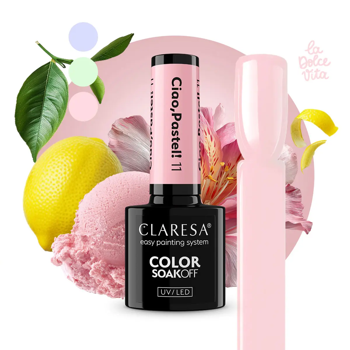 Claresa Ciao Pastel! 11 – pastelowy róż w stylizacji w stylu dolce vita