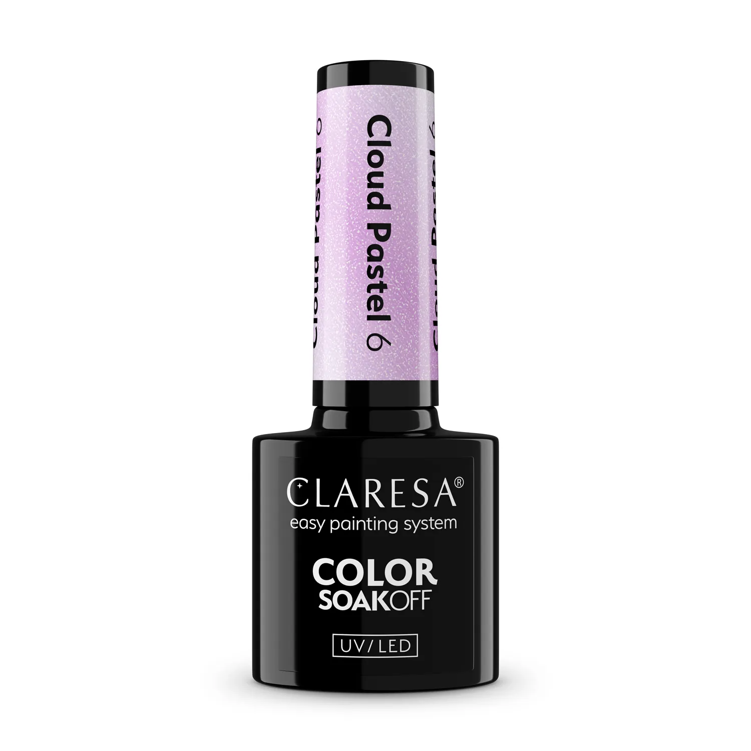 Claresa Cloud Pastel 6 – lakier hybrydowy UV/LED