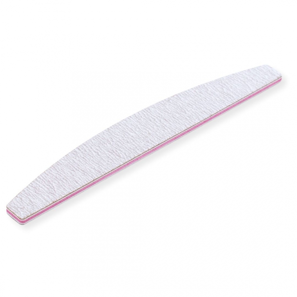 Pilnik Nail4U łódka (halfmoon) 180/240 - goły pilnik z zestawu 10 szt