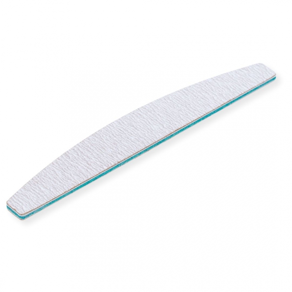 Pilnik Nail4U łódka (halfmoon) 180/180 - goły pilnik z zestawu 100 szt