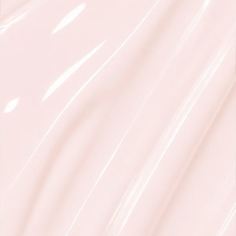 Lakier hybrydowy Yokaba Infinity 05 Pink Cashmere, tekstura koloru z bliska
