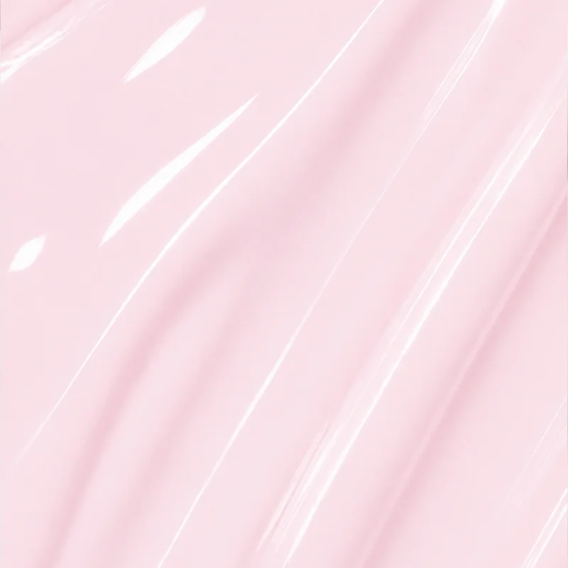 Lakier hybrydowy Yokaba Infinity 06 Baby Blush, tekstura koloru z bliska