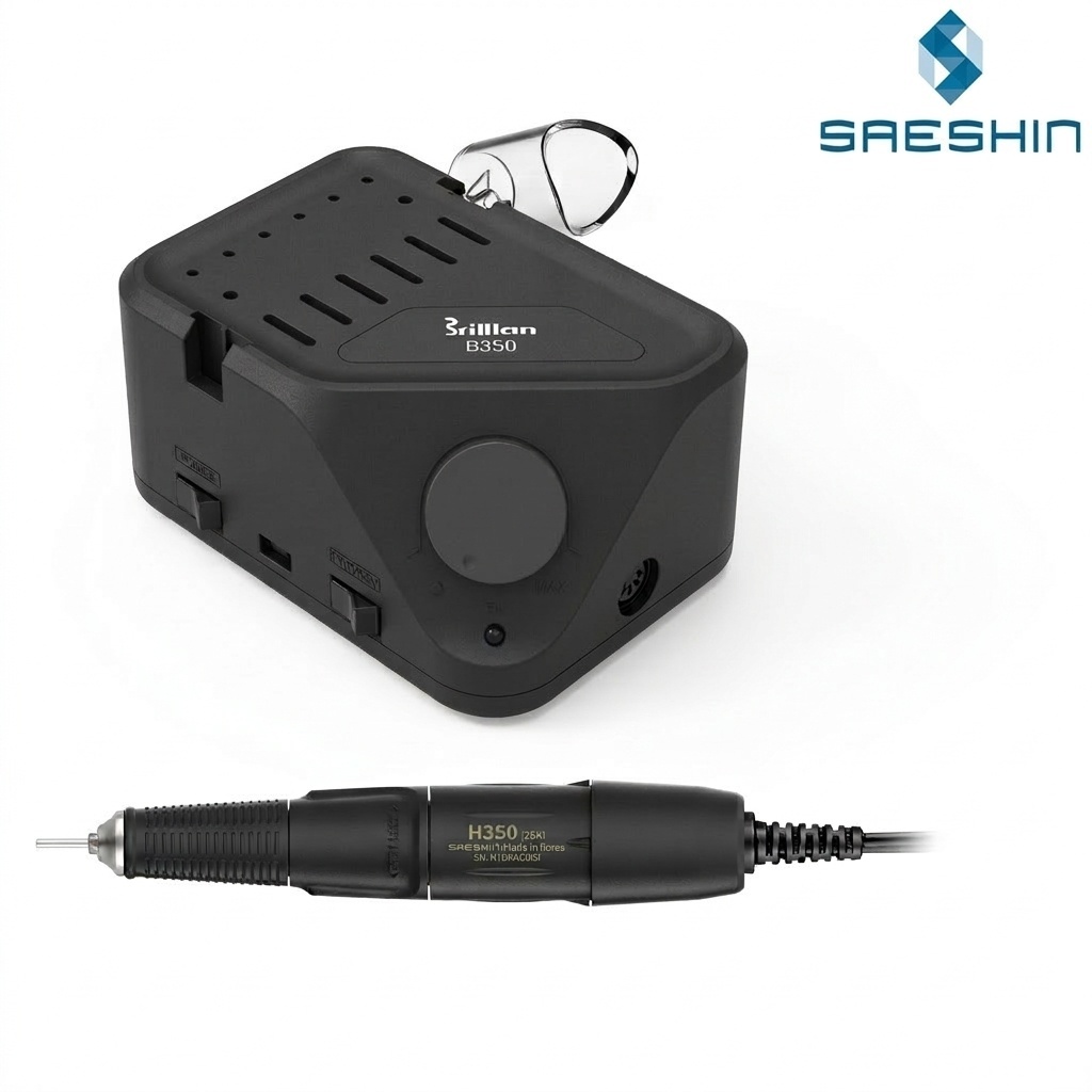 Frezarka Saeshin Brillian B350 Grafit z rękojeścią H350 Black
