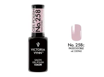Butelka Victoria Vynn 258 Passo-doble 8 ml - róż z domieszką beżu, hybryda mieniąca się refleksami